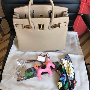 Lock Birkin Style Bag